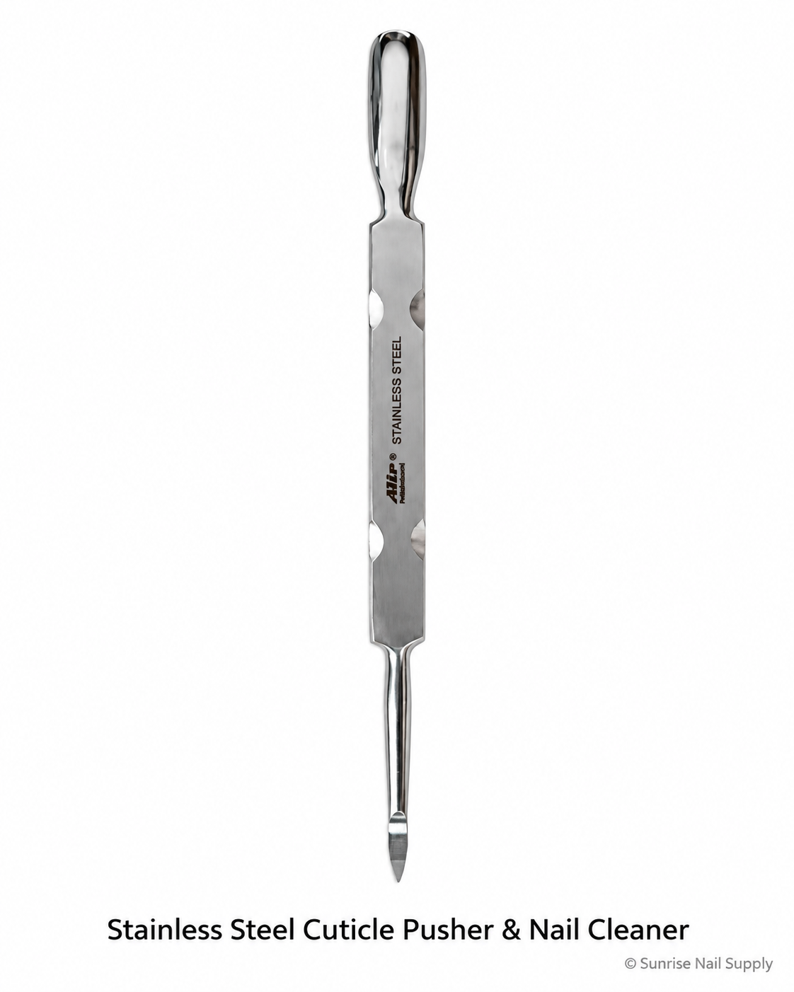 Professional Stainless Steel Cuticle Pusher & Nail Cleaning Tools – Choose Your Style