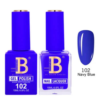 Billionaire Imperial Gel Polish & Nail Lacquer Duo – Choose Your Shade
