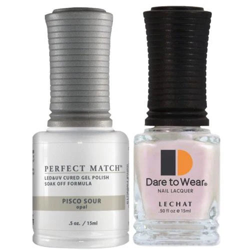 LeChat Perfect Match Gel Polish & Nail Lacquer Duo – Choose Your Shade, 0.5 fl oz (15 mL)