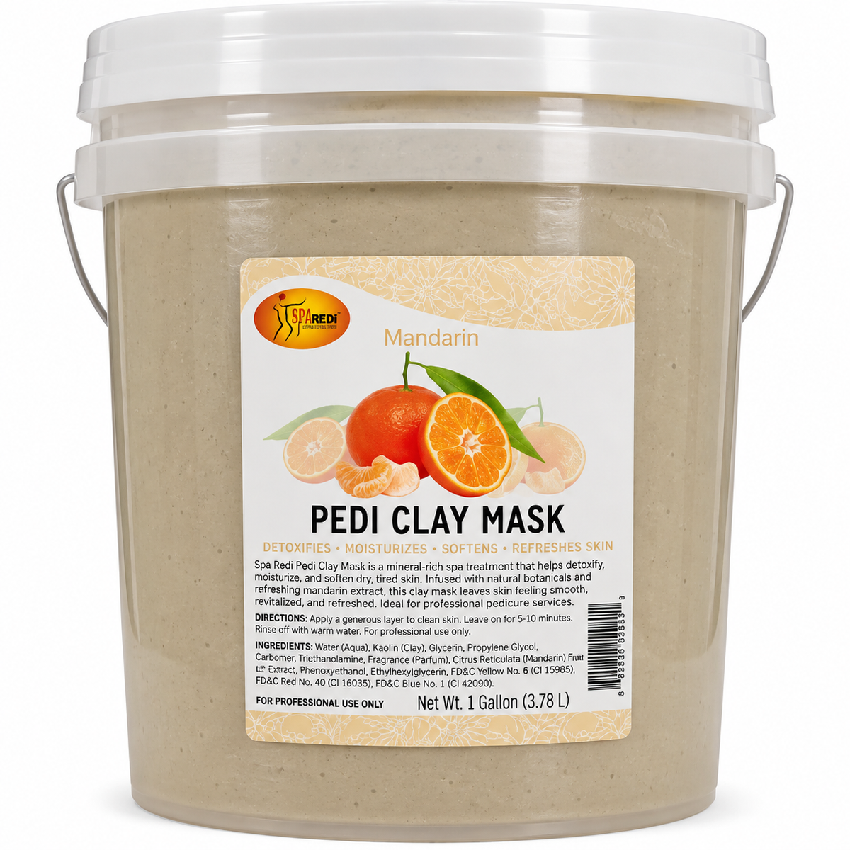 Spa Redi Pedi & JAS Clay Mask – 1 Gallon & 5 Gallon – Choose Your Fragrance & Size