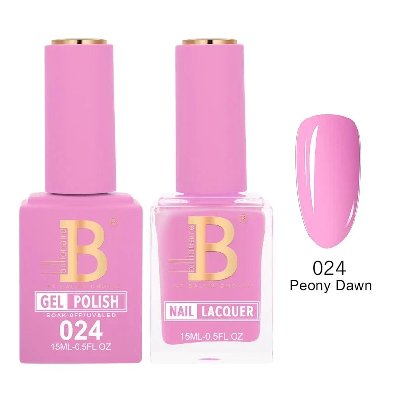 Billionaire Imperial Gel Polish & Nail Lacquer Duo – Choose Your Shade