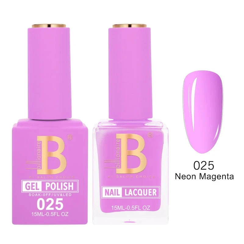 Billionaire Imperial Gel Polish & Nail Lacquer Duo – Choose Your Shade
