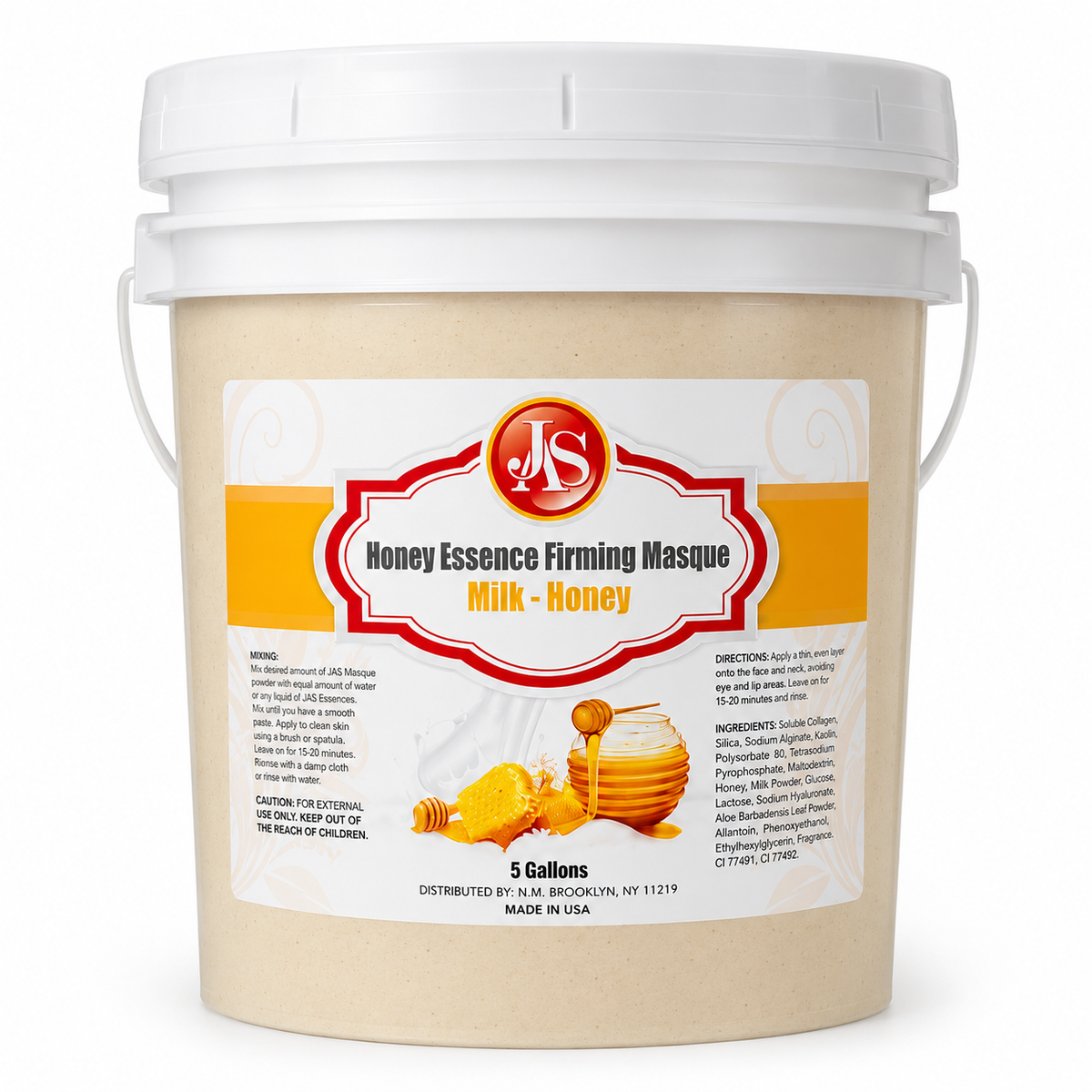 Spa Redi Pedi & JAS Clay Mask – 1 Gallon & 5 Gallon – Choose Your Fragrance & Size