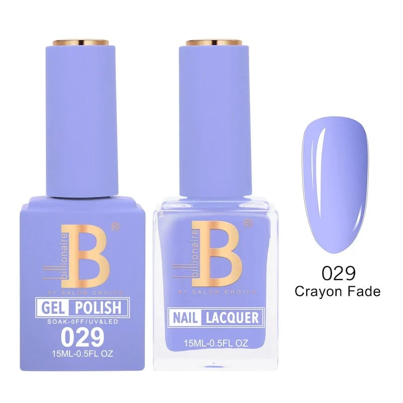 Billionaire Imperial Gel Polish & Nail Lacquer Duo – Choose Your Shade