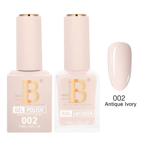 Billionaire Imperial Gel Polish & Nail Lacquer Duo – Choose Your Shade