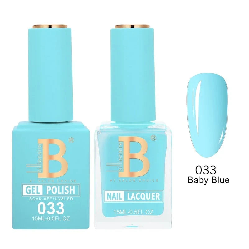 Billionaire Imperial Gel Polish & Nail Lacquer Duo – Choose Your Shade