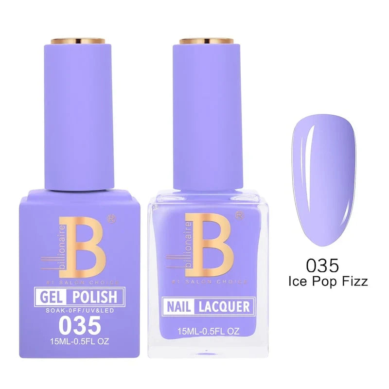 Billionaire Imperial Gel Polish & Nail Lacquer Duo – Choose Your Shade