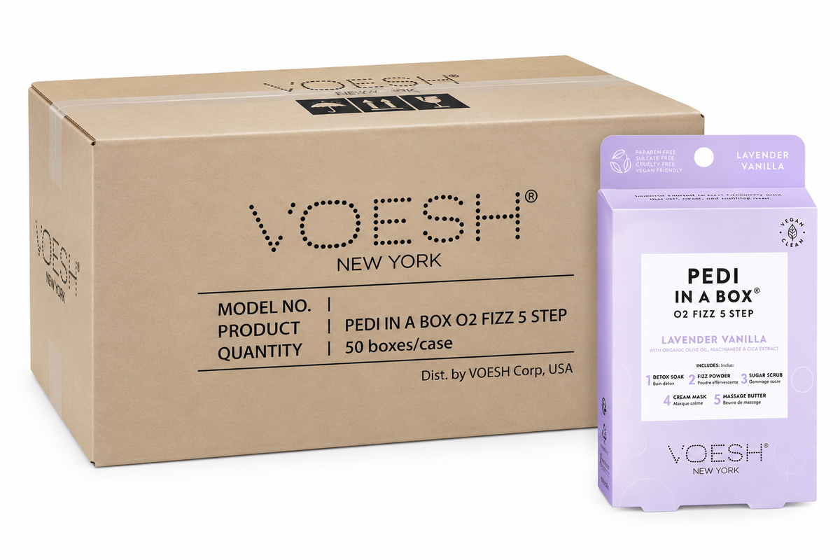 Voesh - Pedi in a Box - O2 Fizz 5 Steps