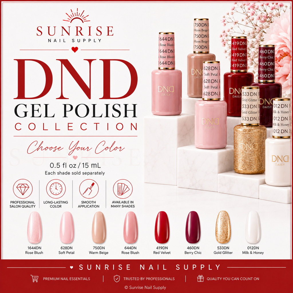 DND Gel Polish – Choose Your Color, 0.5 fl oz / 15 mL