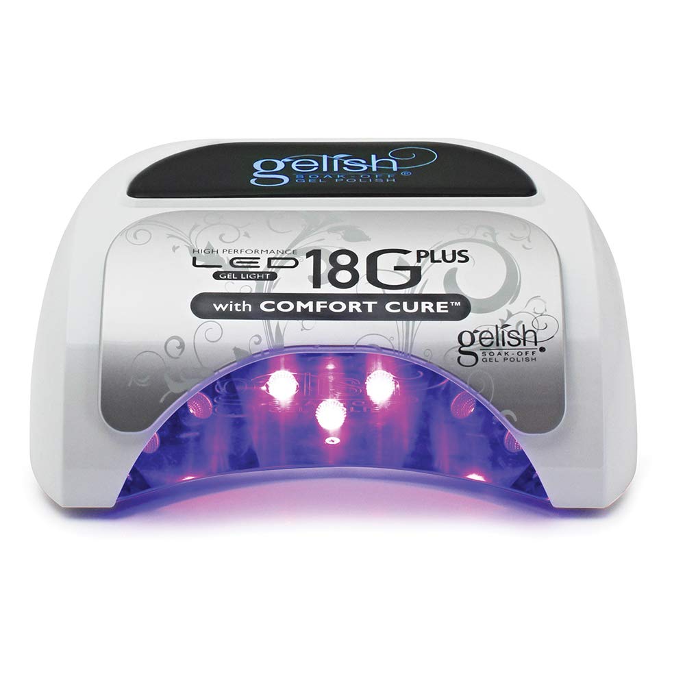 Gelish LED 18G Light PLUS with Comfort Cure – Professional Gel Curing Lamp