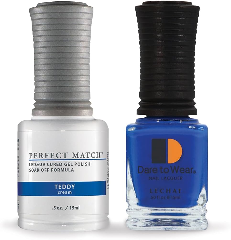 LeChat Perfect Match Gel Polish & Nail Lacquer Duo – Choose Your Shade, 0.5 fl oz (15 mL)