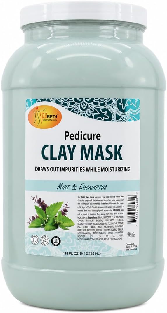 Spa Redi Pedi & JAS Clay Mask – 1 Gallon & 5 Gallon – Choose Your Fragrance & Size
