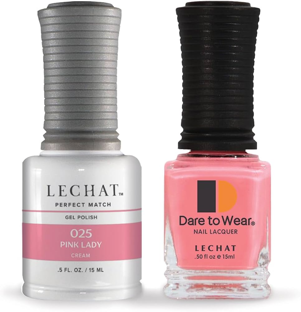 LeChat Perfect Match Gel Polish & Nail Lacquer Duo – Choose Your Shade, 0.5 fl oz (15 mL)