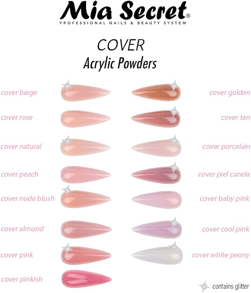 Mia Secret Professional Acrylic Powder – 2 oz