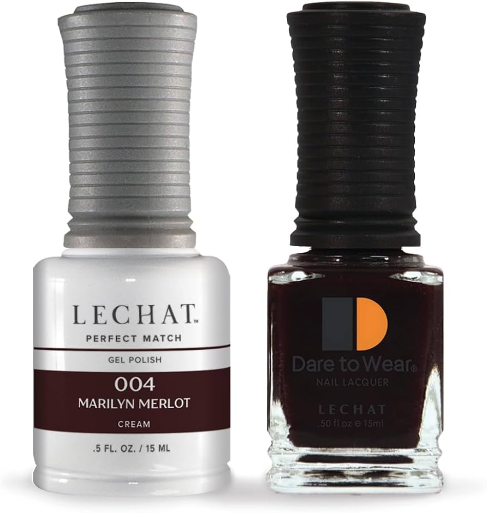 LeChat Perfect Match Gel Polish & Nail Lacquer Duo – Choose Your Shade, 0.5 fl oz (15 mL)