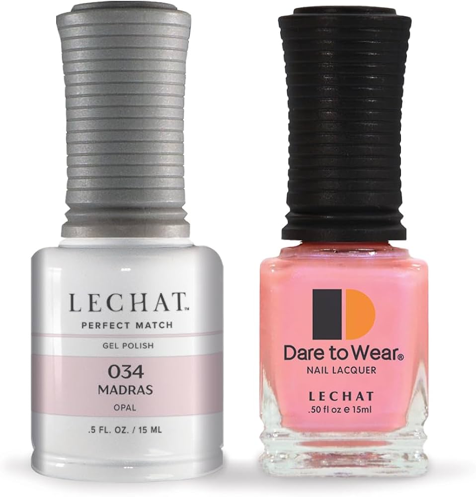 LeChat Perfect Match Gel Polish & Nail Lacquer Duo – Choose Your Shade, 0.5 fl oz (15 mL)