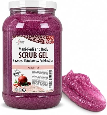 Spa Redi Mani-Pedi & Body Scrub Gel – 1 Gallon & 5 Gallon – Choose Your Fragrance & Size