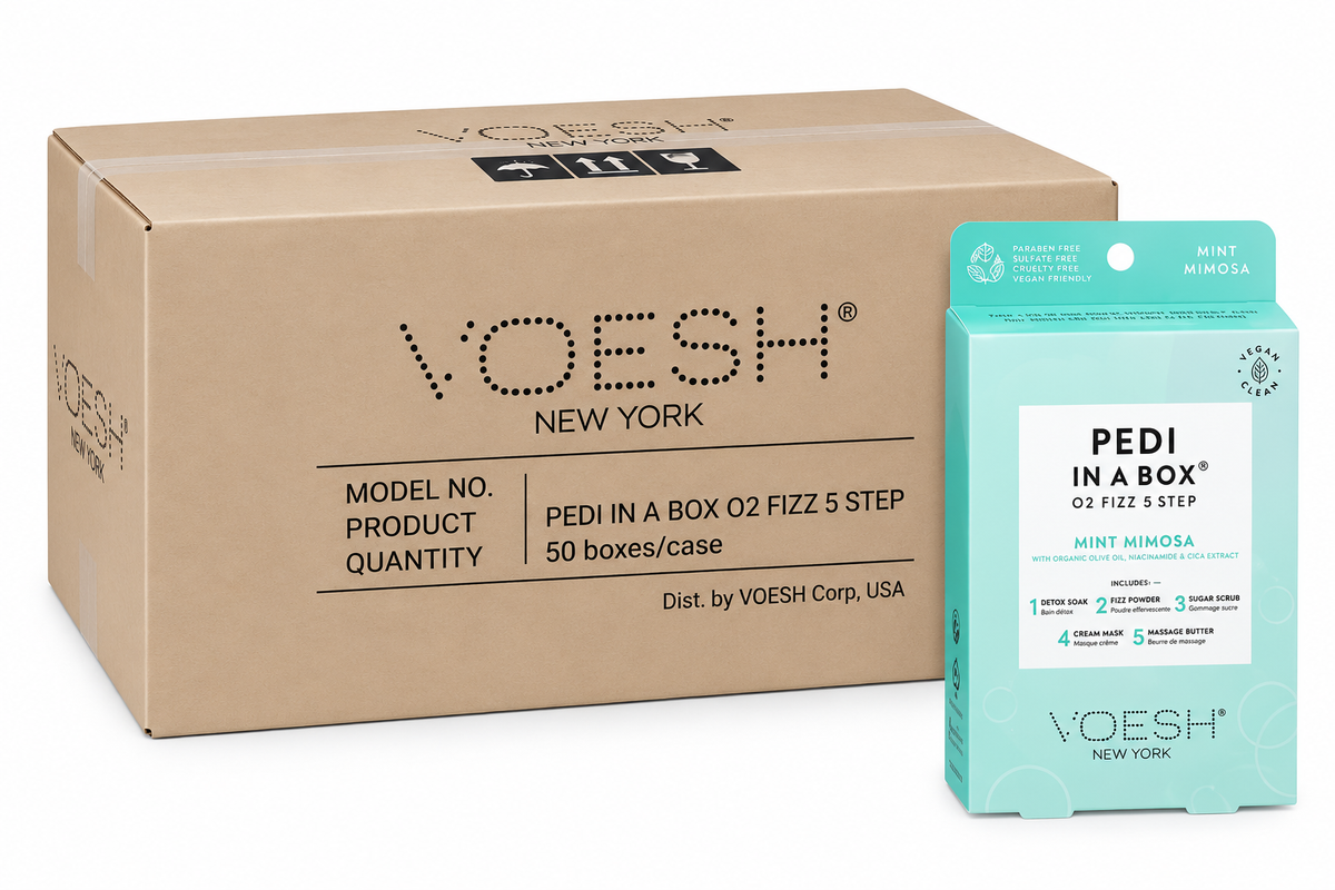Voesh - Pedi in a Box - O2 Fizz 5 Steps
