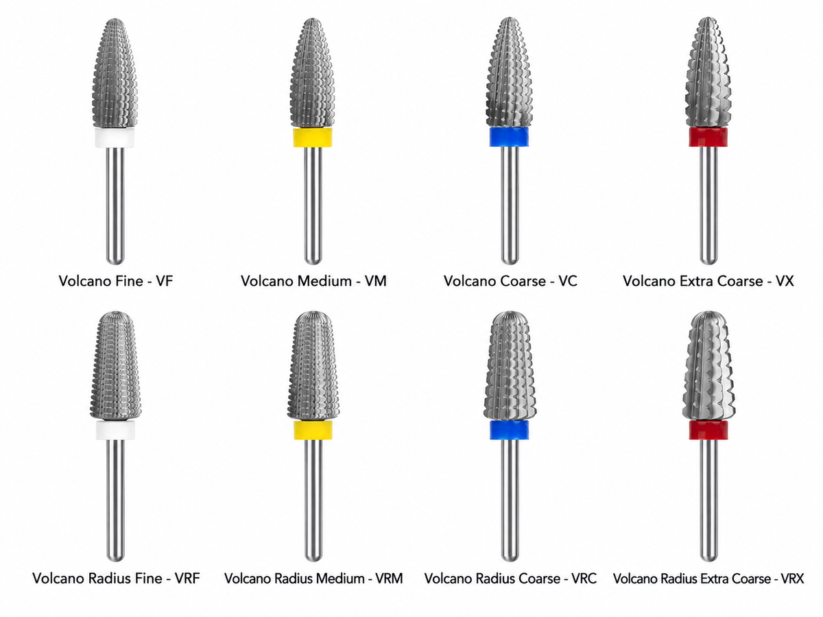 Professional Nail Drill Bits – Choose Your Style & Grit