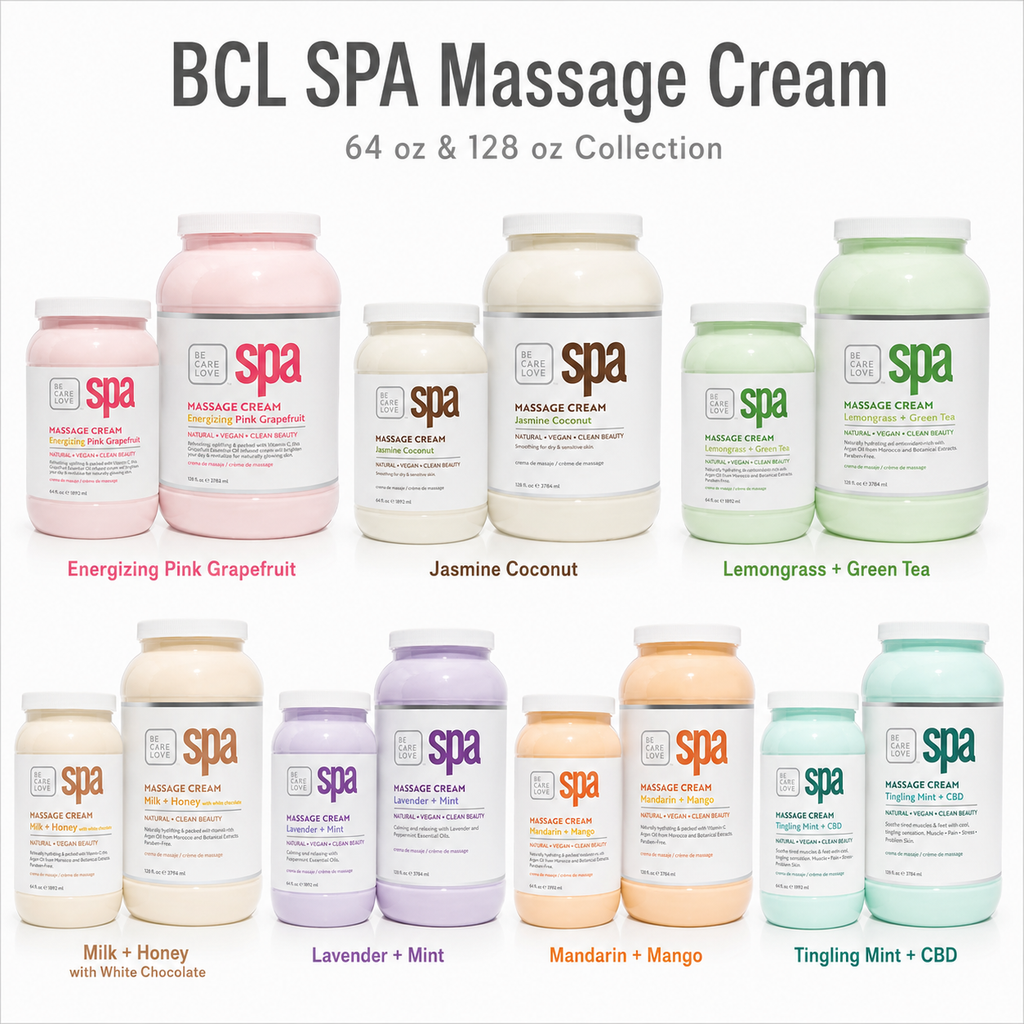 BCL SPA - Massage Cream – 64 oz & 128 oz