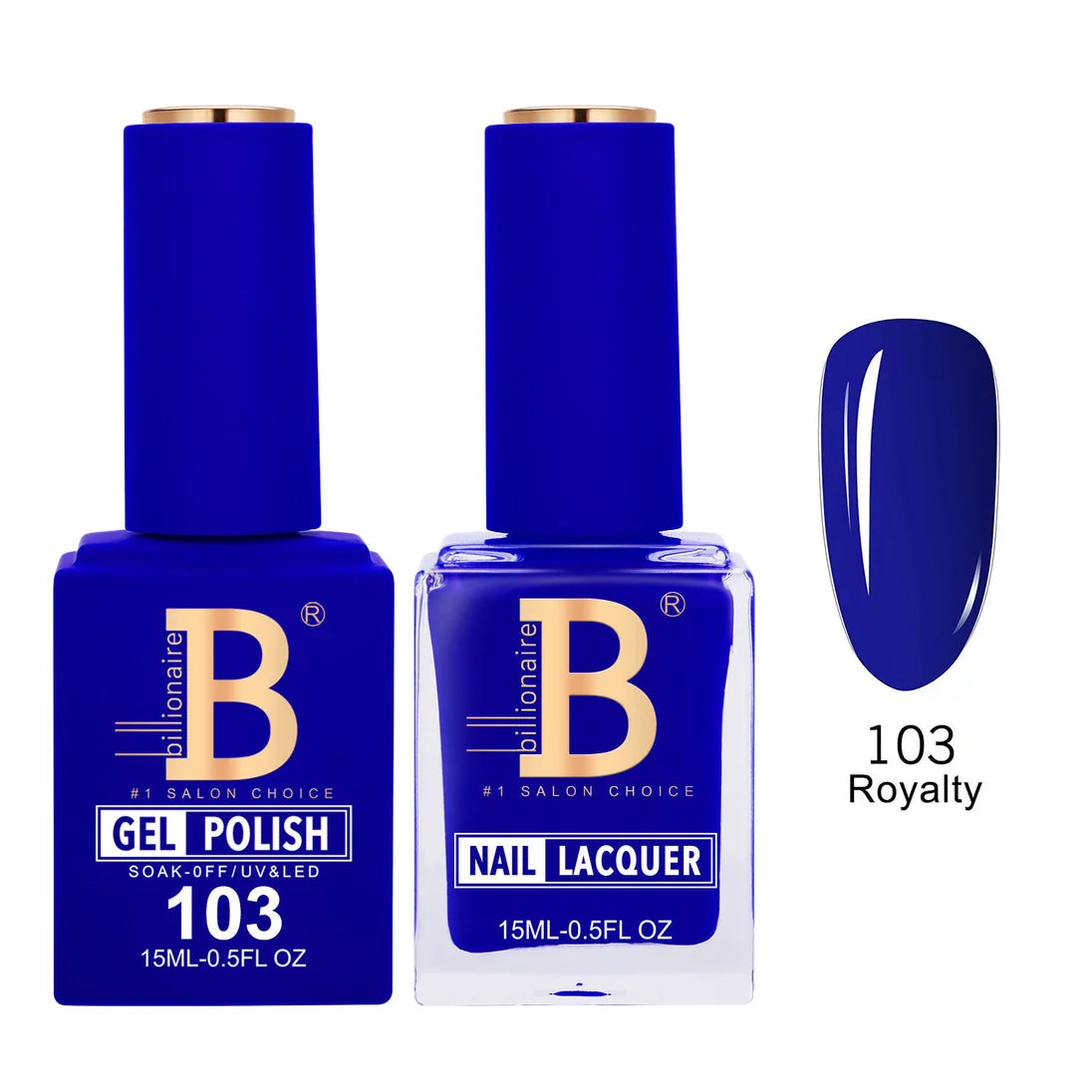 Billionaire Imperial Gel Polish & Nail Lacquer Duo – Choose Your Shade
