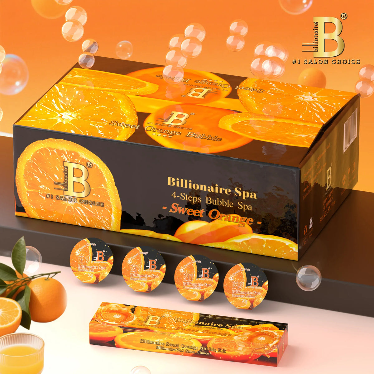 Billionaire Spa - 4 Steps Luxury Bubble Spa