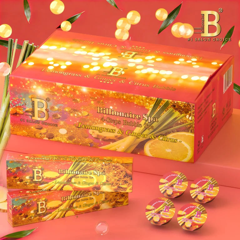 Billionaire Spa - 4 Steps Luxury Bubble Spa