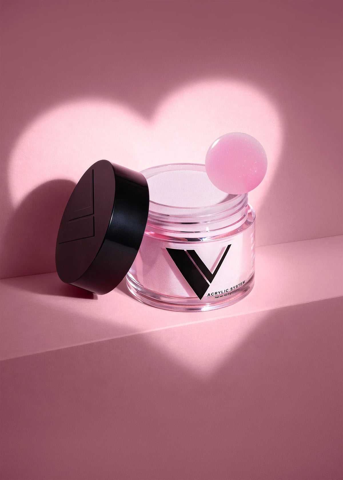 V Beauty Pure Acrylic Cover Powder – 1.5 oz | Choose Your Shade