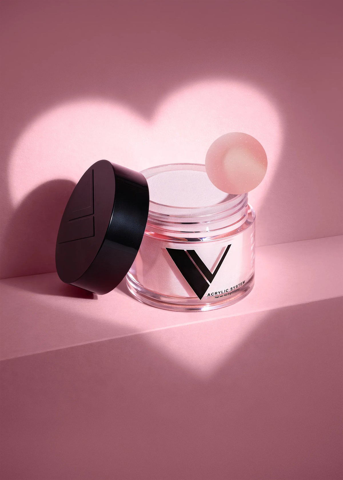 V Beauty Pure Acrylic Cover Powder – 1.5 oz | Choose Your Shade