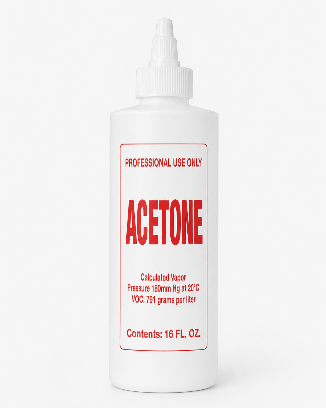 Acetone, Alcohol, Liquid, Cuticle Oil, Callus Remover, Thinner Empty Bottle 8 FL Oz and 16 FL Oz