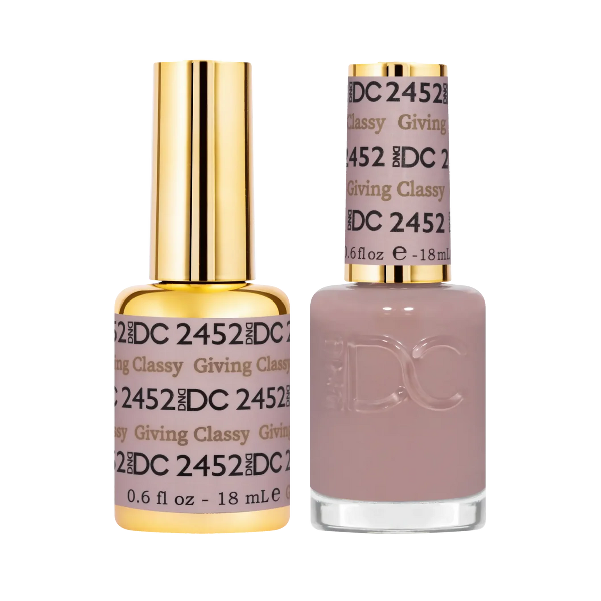 DC Gel Polish by DND – Choose Your Color, 0.6 fl oz / 18 mL