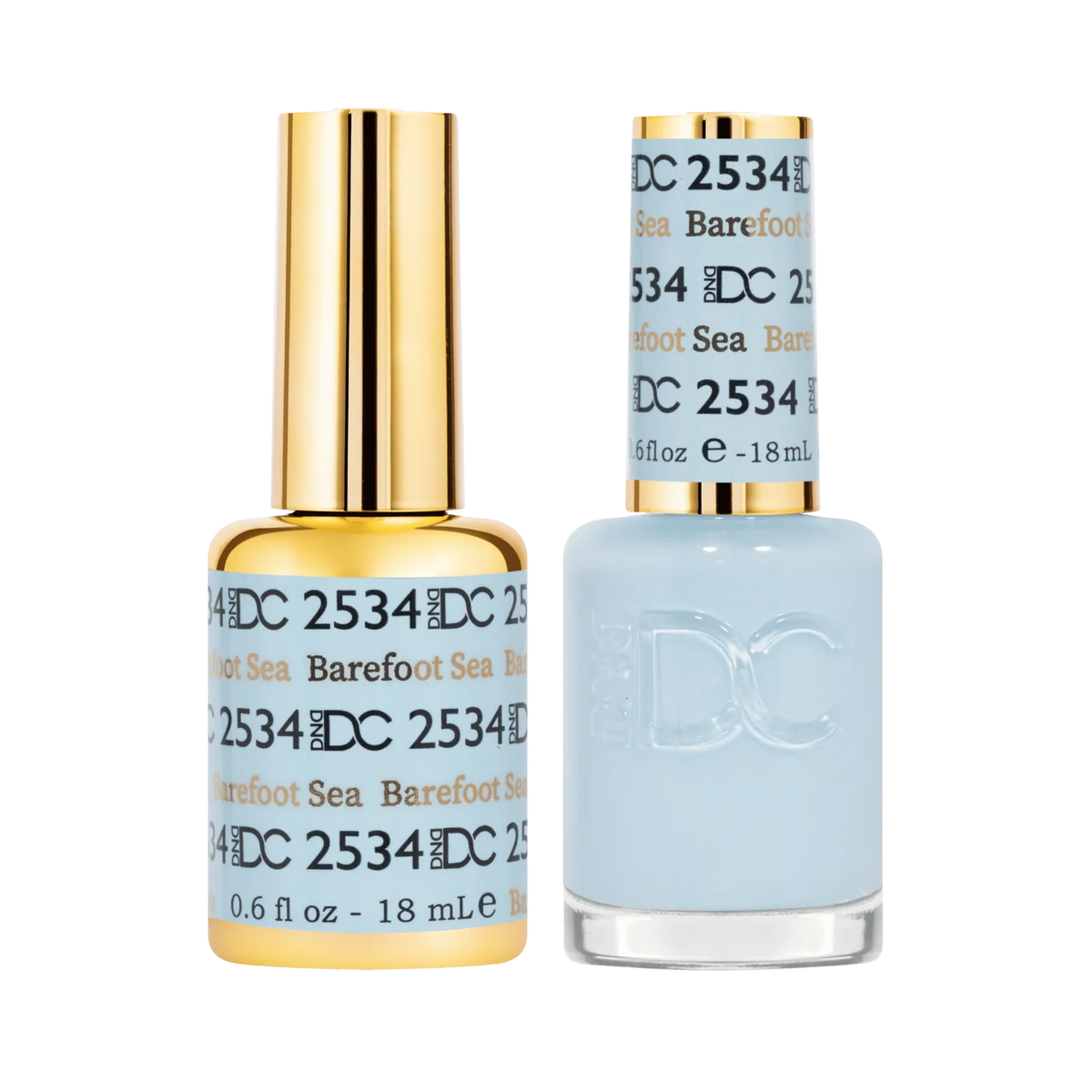 DC Gel Polish by DND – Choose Your Color, 0.6 fl oz / 18 mL