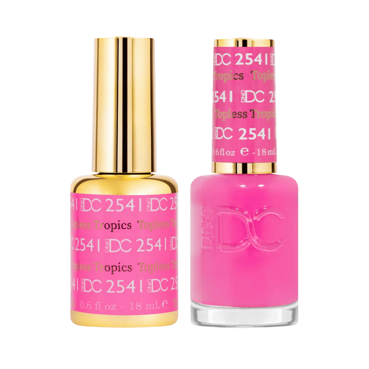 DC Gel Polish by DND – Choose Your Color, 0.6 fl oz / 18 mL