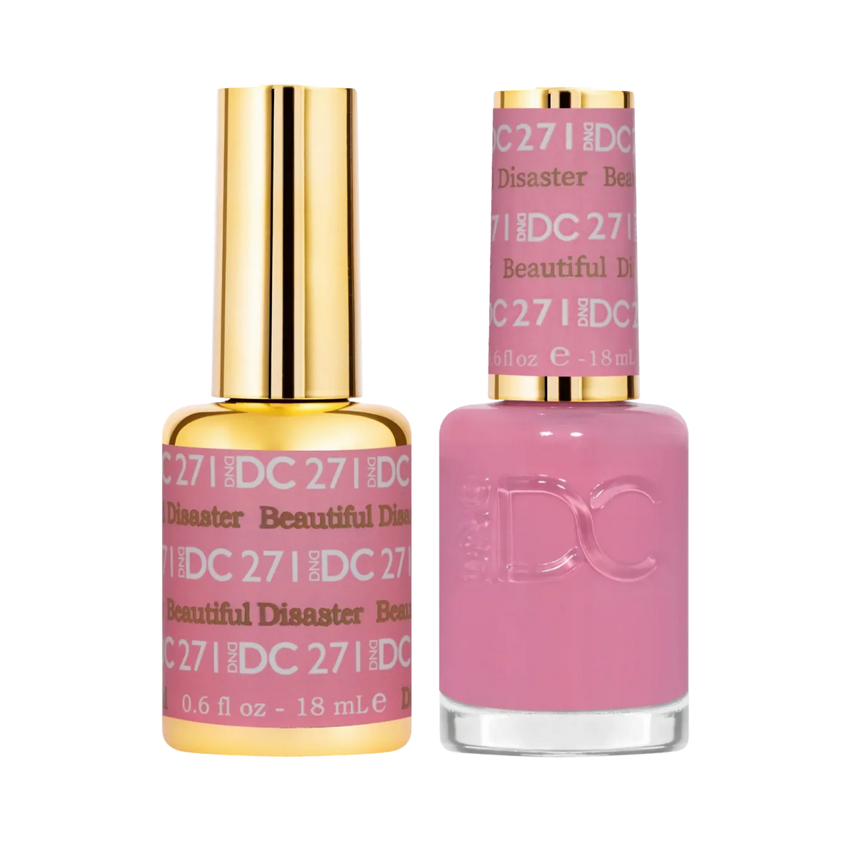 DC Gel Polish by DND – Choose Your Color, 0.6 fl oz / 18 mL