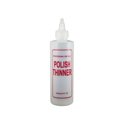 Acetone, Alcohol, Liquid, Cuticle Oil, Callus Remover, Thinner Empty Bottle 8 FL Oz and 16 FL Oz
