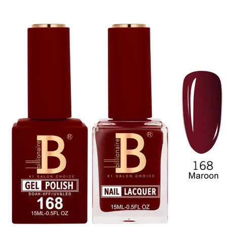 Billionaire Imperial Gel Polish & Nail Lacquer Duo – Choose Your Shade