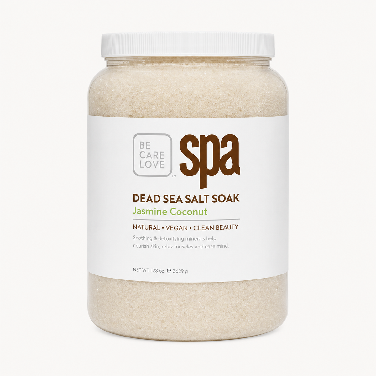 BCL SPA Dead Sea Salt Soak – Professional Spa & Pedicure Treatment 64 oz & 128 oz