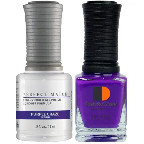 LeChat Perfect Match Gel Polish & Nail Lacquer Duo – Choose Your Shade, 0.5 fl oz (15 mL)