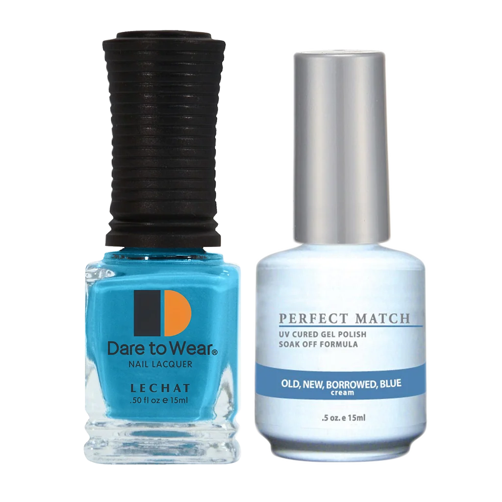 LeChat Perfect Match Gel Polish & Nail Lacquer Duo – Choose Your Shade, 0.5 fl oz (15 mL)