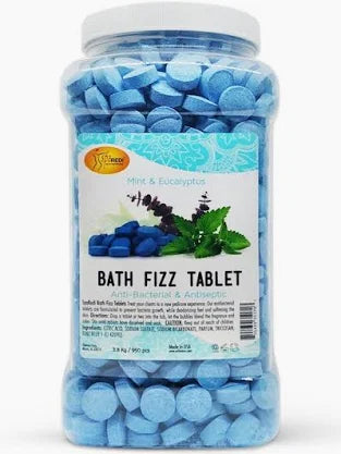 SPA REDI - Detox Foot Soak Fizz Tablets for Pedicure - Foot Bath with Tea Tree Oil, Aromatherapeutic, Draws Impurities, Softens, Replenishes and Moisturizes