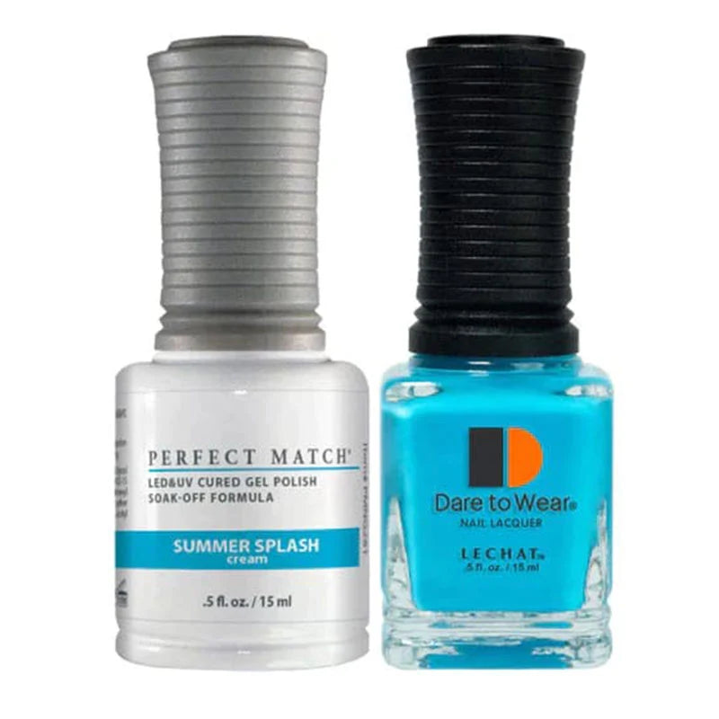 LeChat Perfect Match Gel Polish & Nail Lacquer Duo – Choose Your Shade, 0.5 fl oz (15 mL)
