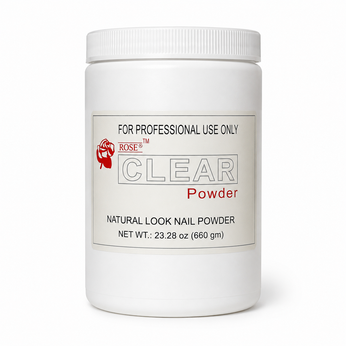 ROSE Professional Acrylic Nail Powder – 23.28 oz (660 g) – Choose Your Color