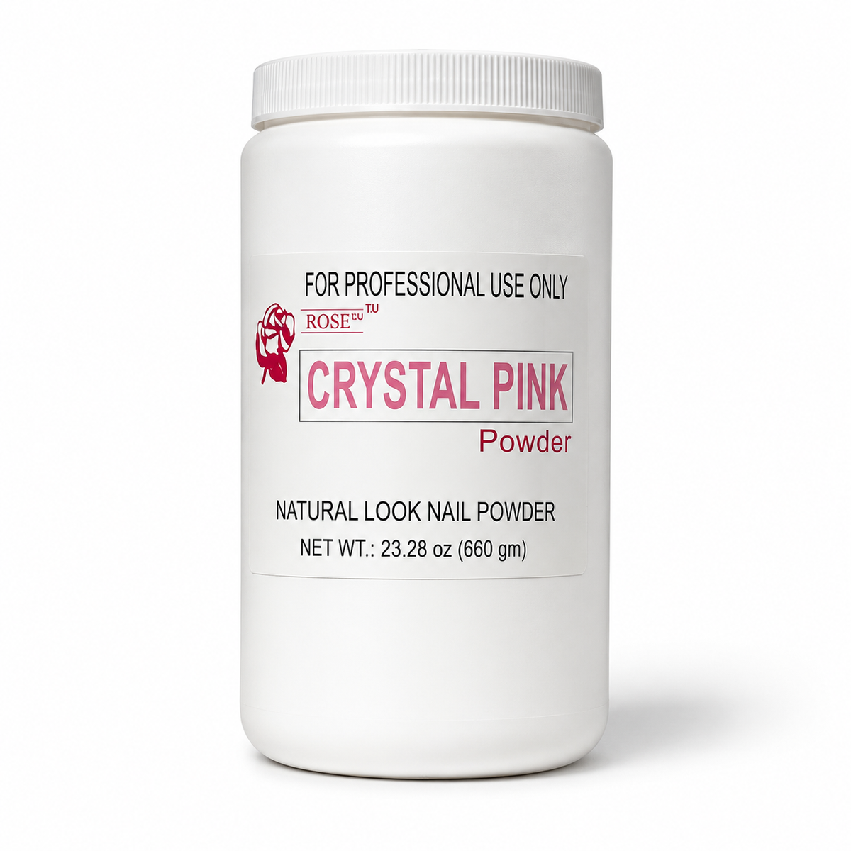 ROSE Professional Acrylic Nail Powder – 23.28 oz (660 g) – Choose Your Color