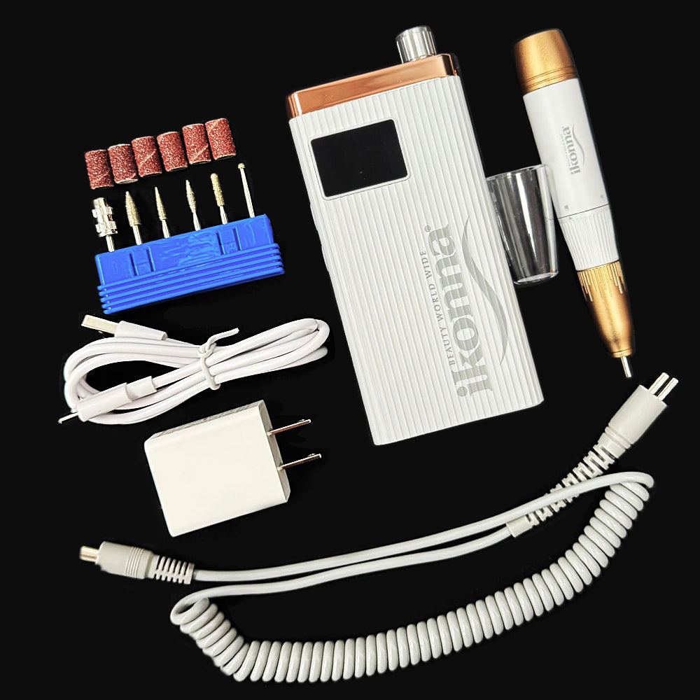 Ikonna Portable Rechargeable Nail Drill – Choose Your Color