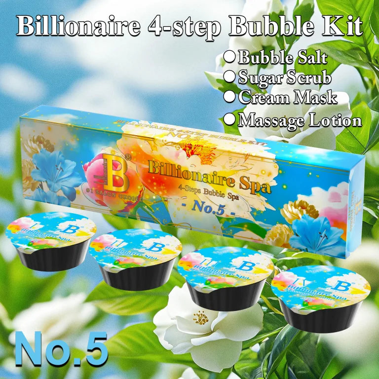 Billionaire Spa - 4 Steps Luxury Bubble Spa