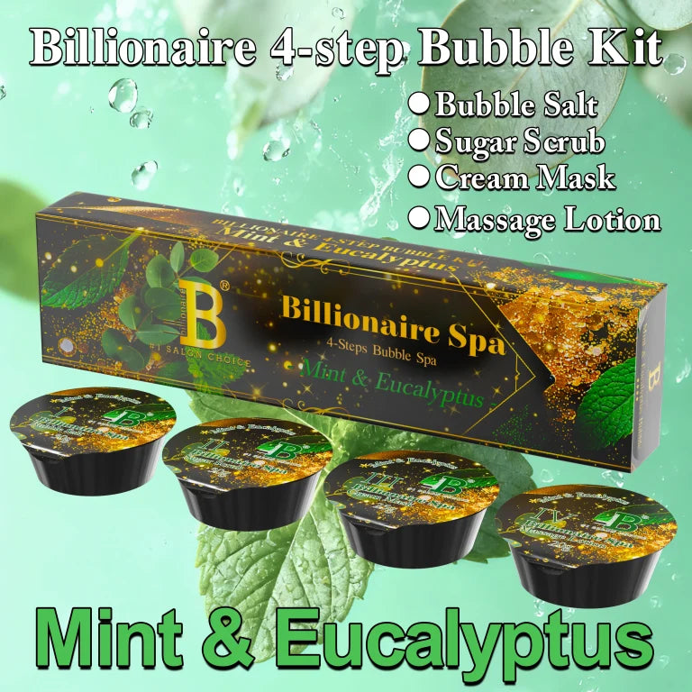 Billionaire Spa - 4 Steps Luxury Bubble Spa