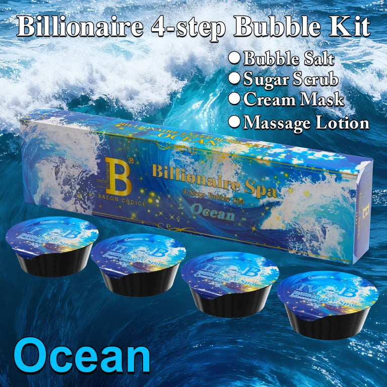 Billionaire Spa - 4 Steps Luxury Bubble Spa