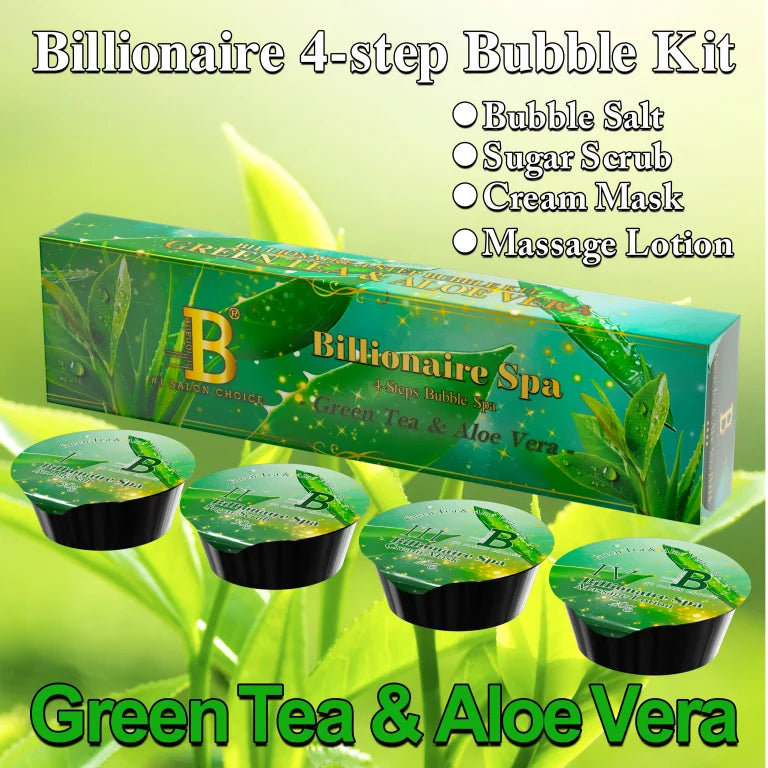 Billionaire Spa - 4 Steps Luxury Bubble Spa