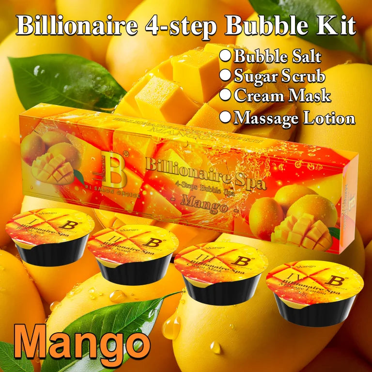 Billionaire Spa - 4 Steps Luxury Bubble Spa