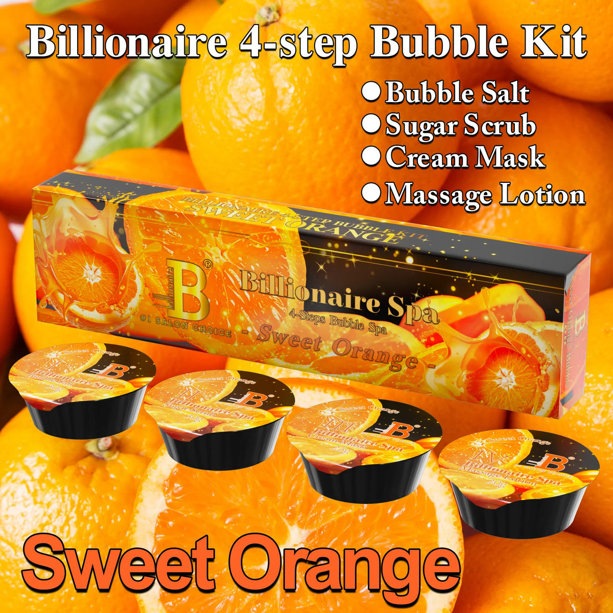 Billionaire Spa - 4 Steps Luxury Bubble Spa